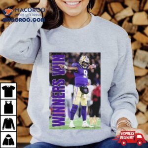 Washington Huskies Michael Penix Jr Winners Win Photo Tshirt