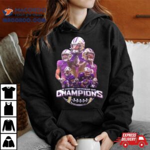 Washington Huskies Players 2023 Pac 12 Football Conference Champions Locker Room Shirt