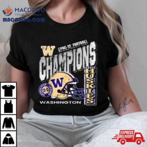 Washington Huskies Undefeated Season Pa Football Champions Tshirt