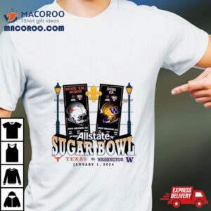 Texas Longhorns 2023 Sugar Bowl Bound Head To Head Shirt