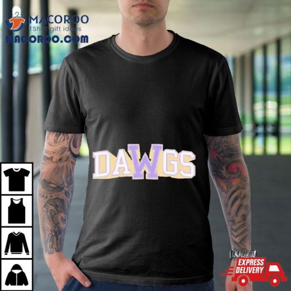 Washington Huskies W Dawgs Shirt