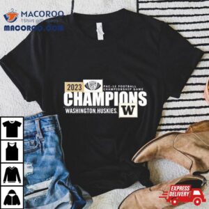 Washington Huskies Youth Pac Football Conference Champions Locker Room Tshirt