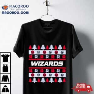 Washington Wizards Holiday Ugly Christmas Tshirt