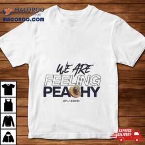 We Are Feeling Peachy Whiteout Comfort Blend Tshirt