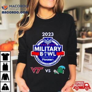 Wednesday December 27th 2023 Military Bowl Virginia Tech Vs Tulane Navy Marine Corps Mem Stadium Annapolis Md T Shirt