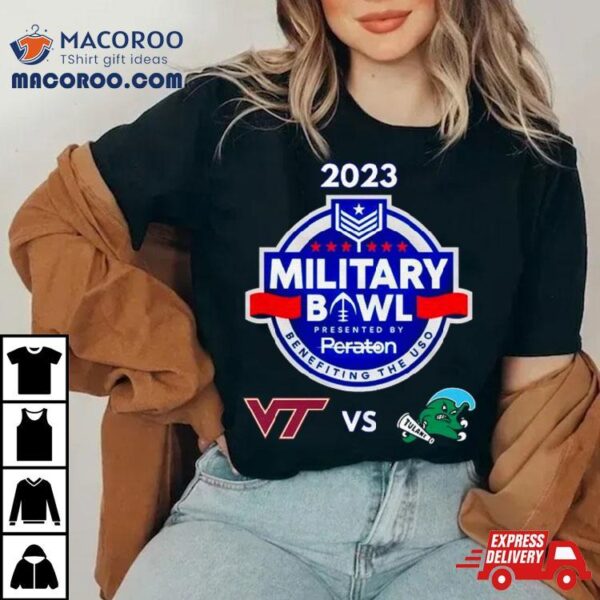 Wednesday December 27th 2023 Military Bowl Virginia Tech Vs Tulane Navy Marine Corps Mem Stadium Annapolis Md T Shirt