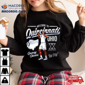 Welcome To Quincinnati Quincy Olivari Cincinnati Tshirt