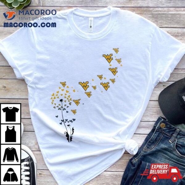 West Virginia Mountaineers Dandelion Flower 2023 T Shirt