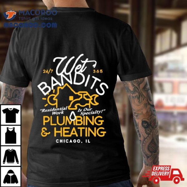 Wet Bandits Plumbing And Heating Men’s Classic Shirt