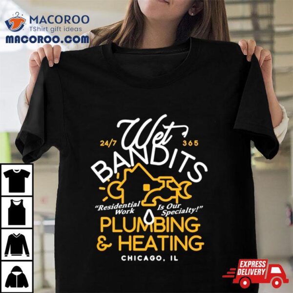 Wet Bandits Plumbing And Heating Men’s Classic Shirt