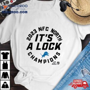 White Lions Nfc North Champions 2023 It’s A Lock Shirt