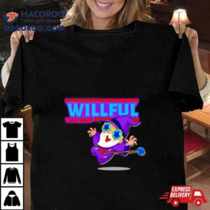 Willful Wizard Character Comfor Tshirt