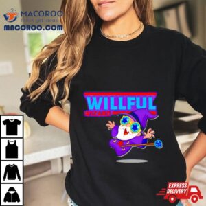 Willful Wizard Character Comfor Tshirt