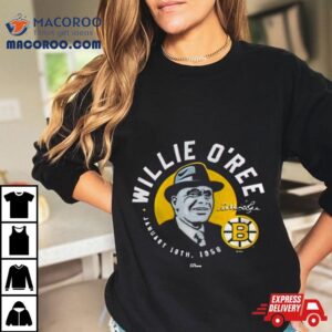 Willie O Ree Boston Bruins Number Retiremen Tshirt