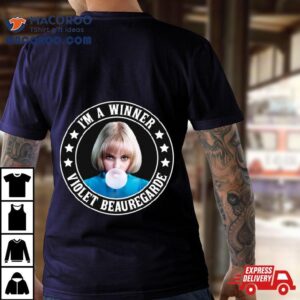 Willie Wonka Violet Beauregarde Winner Charlie And The Chocolate Factory Shirt