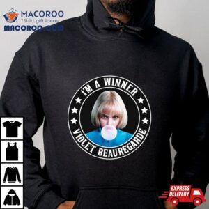 Willie Wonka Violet Beauregarde Winner Charlie And The Chocolate Factory Tshirt