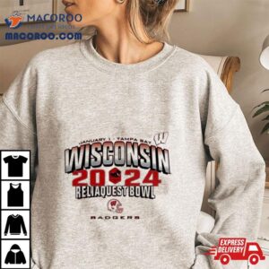 Wisconsin Badgers Reliaquest Bowl Tshirt