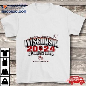 Wisconsin Badgers Reliaquest Bowl Tshirt