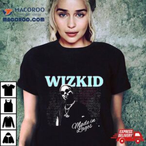 Wizkid Cotton Graphic Tshirt