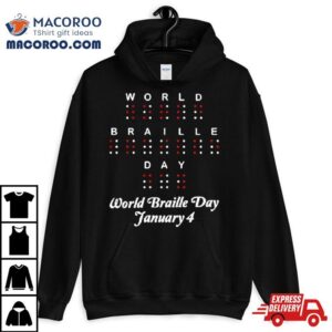 World Braille Day January 4 T Shirt