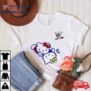 Wwf Hello Kitty Wrestling Tshirt