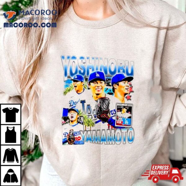 Yoshinobu Yamamoto La Dodgers Baseball Shirt