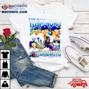 Yoshinobu Yamamoto La Dodgers Baseball Tshirt