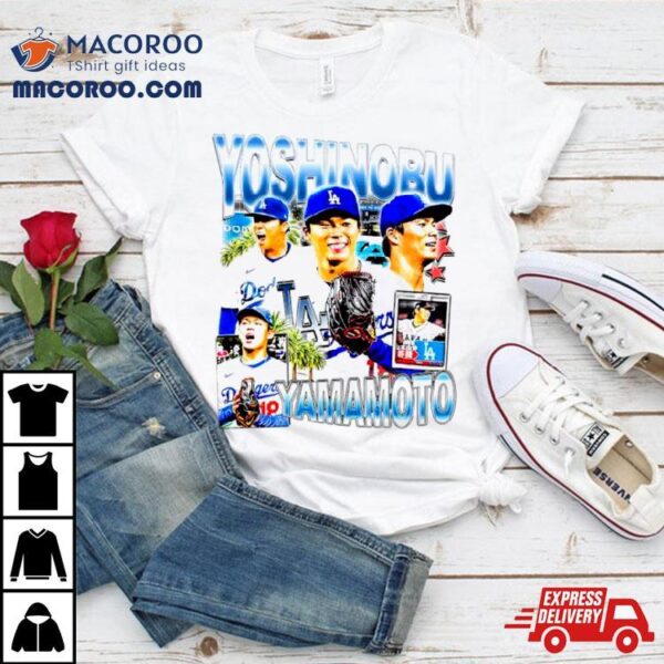 Yoshinobu Yamamoto La Dodgers Baseball Shirt