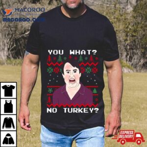 You What No Turkey Peep Show Christmas Tshirt