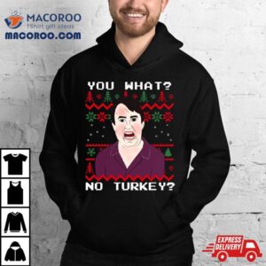 You What No Turkey Peep Show Christmas Tshirt