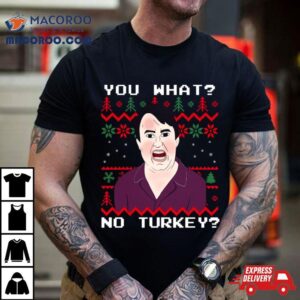 You What No Turkey Peep Show Christmas Tshirt