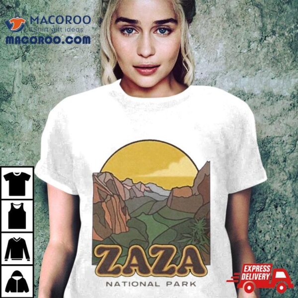 Zaza National Park T Shirt