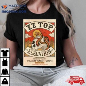 Zz Top Announce 2024 The Elevation Summer Tour Ovo Arena Wembley London Shirt