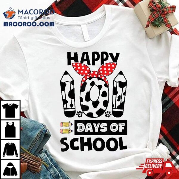 100 Days Of School Dalmatian Dog Boy Kid 100th Day Shirt