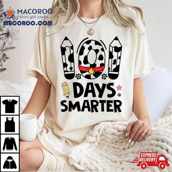 100 Days Of School Dalmatian Dog Boy Kid 100th Day Shirt