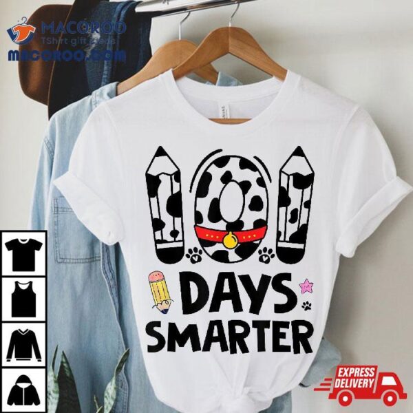 100 Days Of School Dalmatian Dog Boy Kid 100th Day Shirt