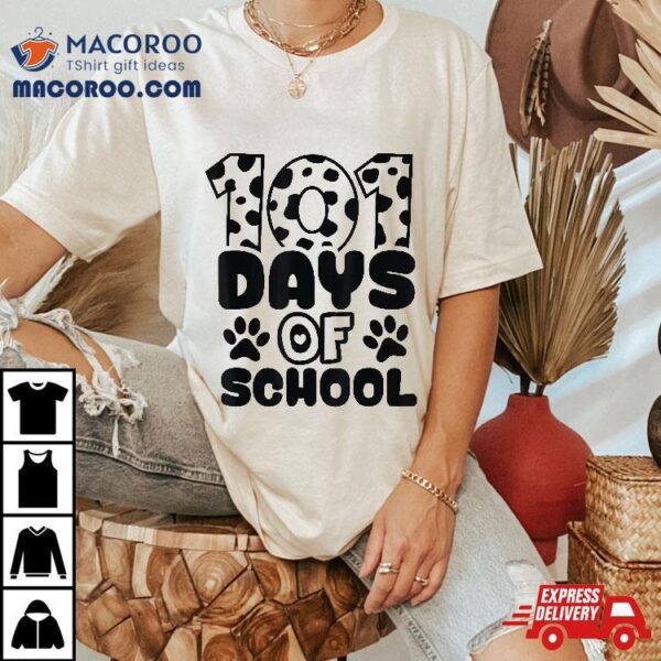 100th Day Of School 101 Days Smarter 100 For Boys Girls Kids Shirt