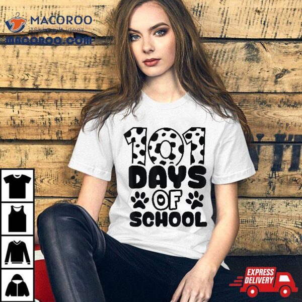 100th Day Of School 101 Days Smarter 100 For Boys Girls Kids Shirt