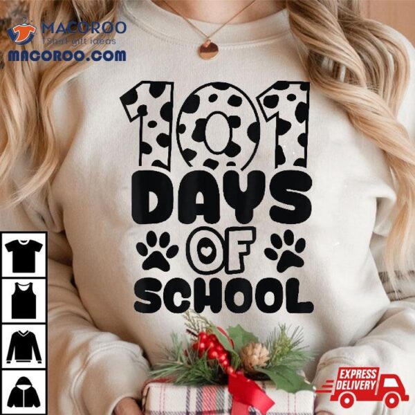 100th Day Of School 101 Days Smarter 100 For Boys Girls Kids Shirt