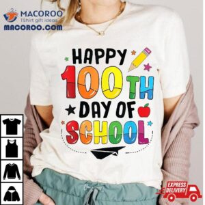 Th Day Of School Teachers Kids Child Happy Days Tshirt