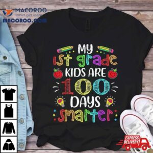 St Grade Teacher Days Smarter Th Day Of School Gif Tshirt