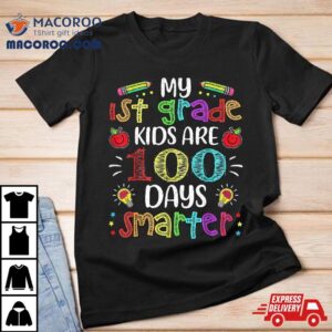 St Grade Teacher Days Smarter Th Day Of School Gif Tshirt