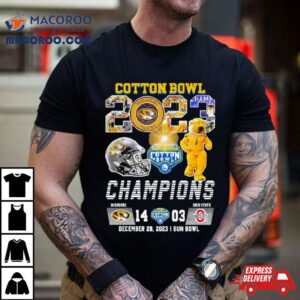 Cotton Bowl Champions Missouri Tigers Football Ohio State Tshirt