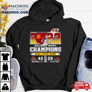 Holiday Bowl Champions Usc Trojans Louisville Cardinals December Th Tshirt