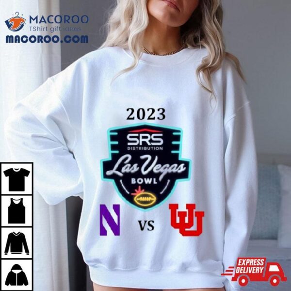 2023 Srs Distribution Las Vegas Bowl Northwestern Vs Utah Shirt