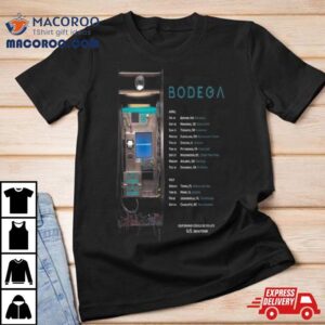 2024 Bodega Band U.s. Tour T Shirt