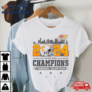 Cheez It Citrus Bowl Champions Tennessee Volunteers Helme Tshirt