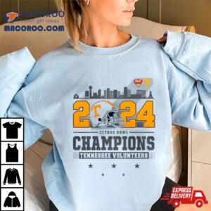 Cheez It Citrus Bowl Champions Tennessee Volunteers Helme Tshirt