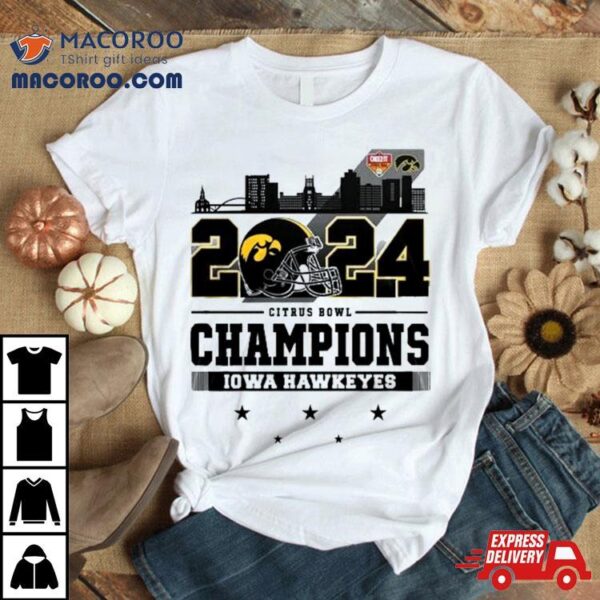 2024 Citrus Bowl Champions Iowa Hawkeyes Shirt