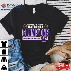 College Football Playoffs National Champions Washington Huskies Football Tshirt